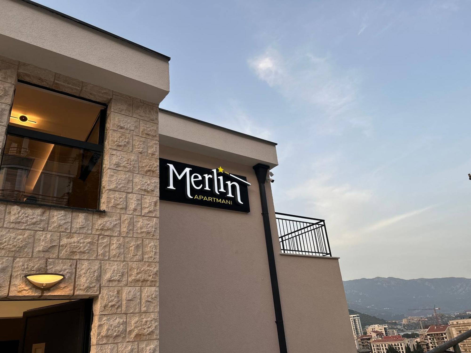 Merlin Prestige Apartments Будва Экстерьер фото