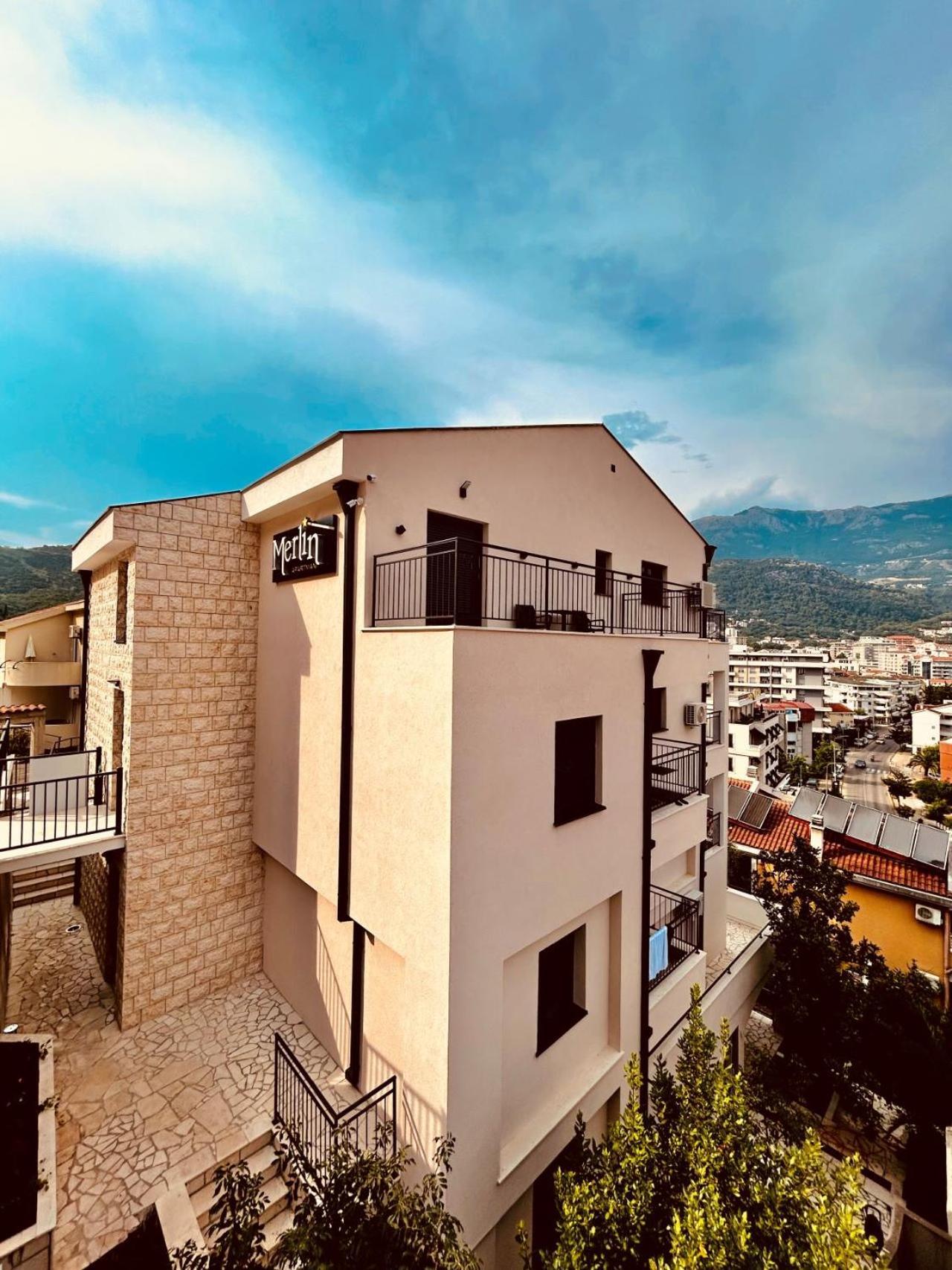 Merlin Prestige Apartments Будва Экстерьер фото